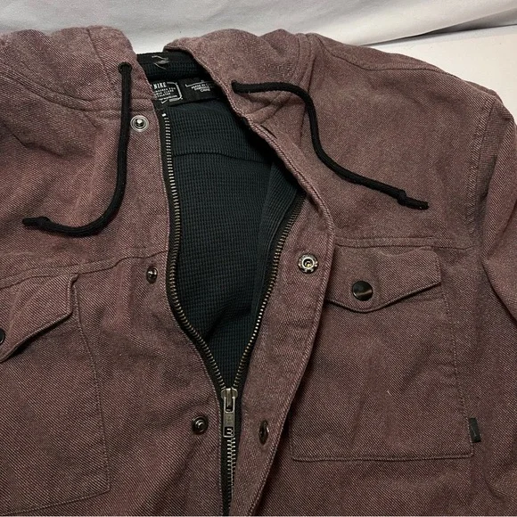 Vintage Nike Jacket - Reddish Brown (Maroon)- Size Large
